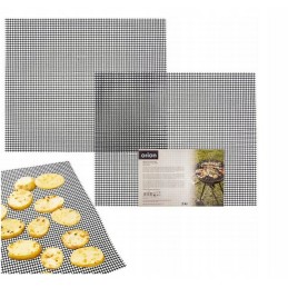 2x tefloninis tinklinis kilimėlis kepimui