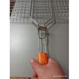 ⭐⭐⭐Plieninės grotelės kepimui ant grotelių, mėsos, kepsnių, žuvies kepimui sk-0707⭐⭐⭐