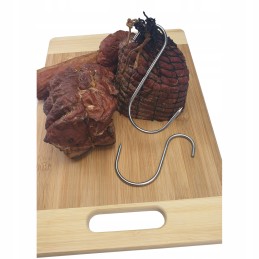 Kabliukai susuktų šoninės šonkaulių rūkymui, 10 vnt