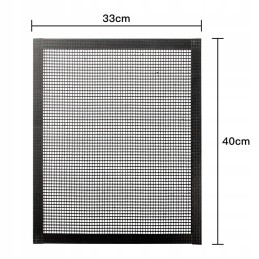 Bbq 3 nepridegantys grilio kilimėliai 40x33cm