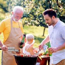 Grilio stalo įrankių rinkinys, priedai, dėklas, 3 vnt