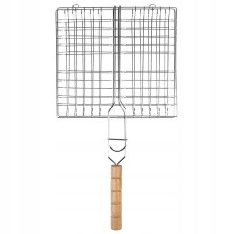 Plieninės mėsainių grotelės 23x43 cm