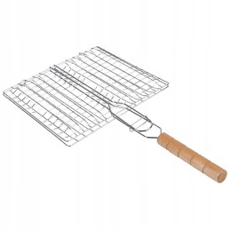 Plieninės mėsainių grotelės 23x43 cm