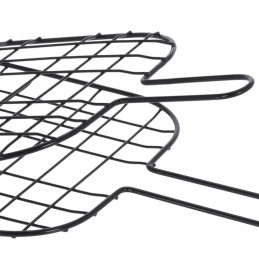 Uždaromos nepridegančios metalinės grotelės mėsainiams/vaggan kepimui