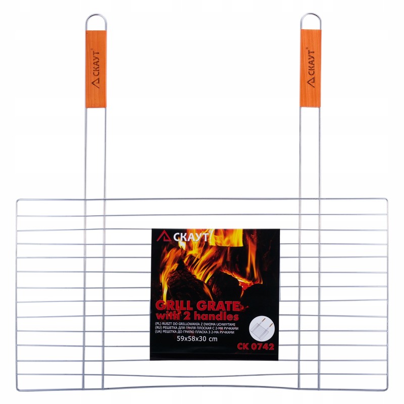 Grilis žuvies, mėsos, kepsnių, dešrų, daržovių kepimui sk-0742
