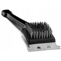 2in1 grilio valymo šepetys + grandiklis