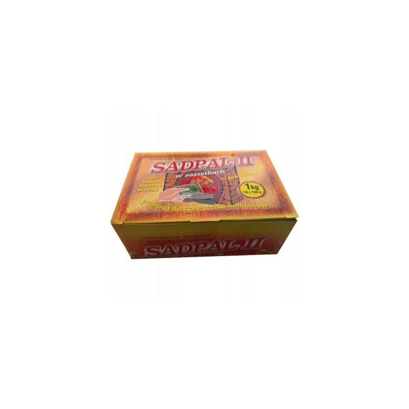 Sadpal paketėliai 10x100g+1kg suodžių stiprintuvas Lenkija