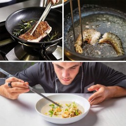 Grilio pincetas, nerūdijančio plieno, 30 bbq