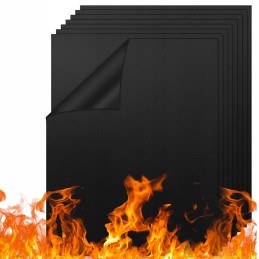 8 tefloninių kilimėlių rinkinys kepimui, kepimui, griliui