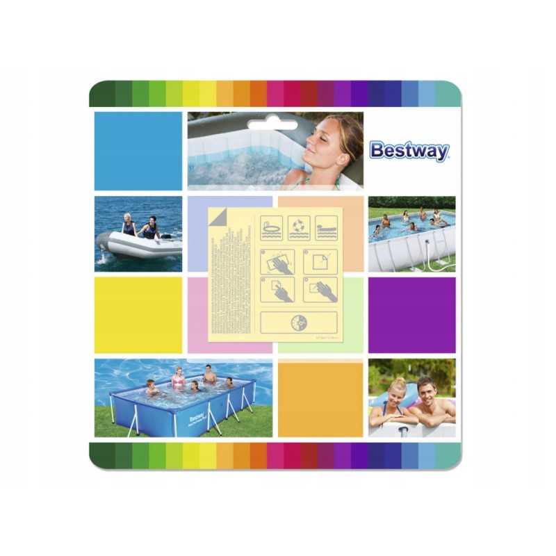 Bestway vandeniui atsparus baseino remonto rinkinys, 10 vnt