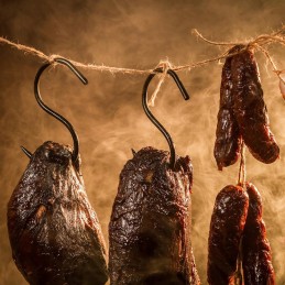 Kabliukas turėklai, kablys rūkyklai, plieninis, 15x12, 4 vnt