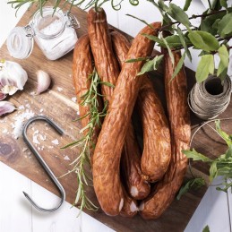 Kabliukas turėklai, kablys rūkyklai, plieninis, 15x12, 4 vnt