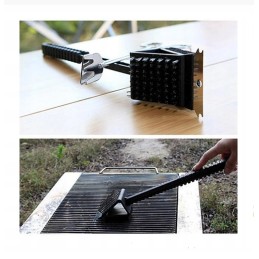 3-in-1 dujinis-elektrinis grilio valymo šepetys