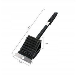 3-in-1 dujinis-elektrinis grilio valymo šepetys