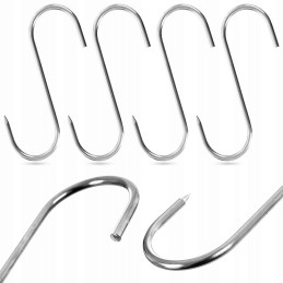 Kabliukas plieniniam rūkymui, rinkinys 4 vnt 15x12