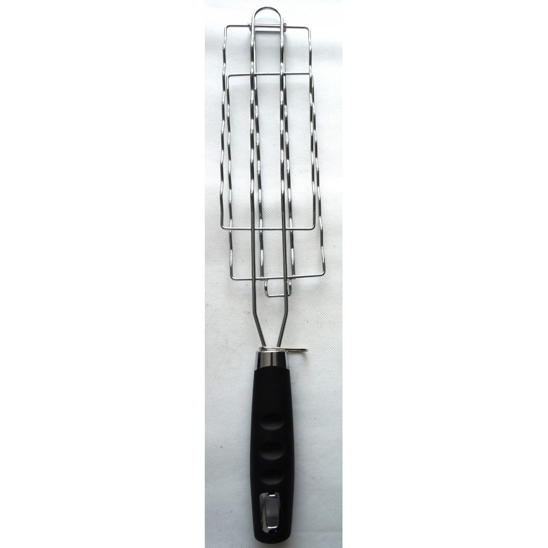 Grotelės, rankena mėsai kepti ant grotelių