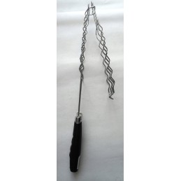 Grotelės, rankena mėsai kepti ant grotelių