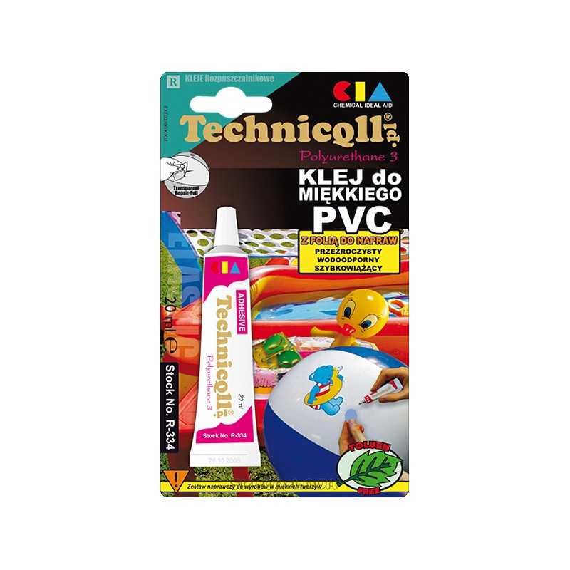 Klijai minkštam PVC 20ml technicqll 4832