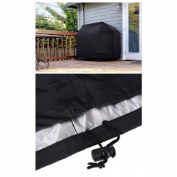 Grilis padengtas vandeniui atspariu cilindriniu dangteliu, xs-100x60x150 cm