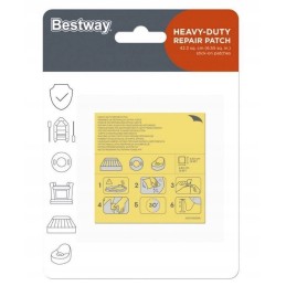 Vandeniui atsparūs remonto pleistrai baseino čiužiniams