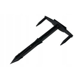 Trišakio smeigtukai agrotekstilei, platūs, 50 vnt, 17 cm