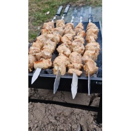 Aukščiausios kokybės sulankstomas grilio lagaminas, nešiojamas sodas, kepsninė su anglimi