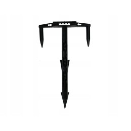 Trišakio smeigtukai agrotekstilei, platūs, 50 vnt, 17 cm