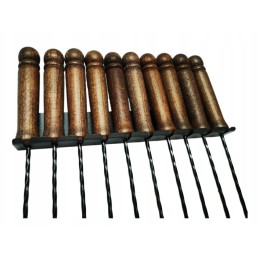 Dešros pagaliuko pakabos šakutė