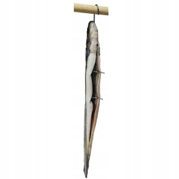 Kabliukas, ungurių žuvies rūkymo kabliukai, 2 inox tarpikliai, 3 vnt