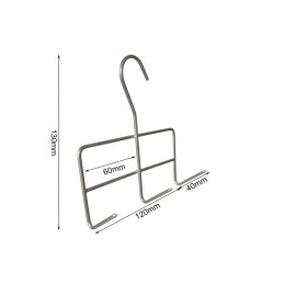 Kabliukai šoninei rūkyti, šonkauliukai, 3 peiliukai, 3 vnt