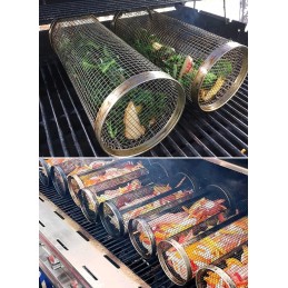 ️ Grilio krepšelis, besisukančios grotelės, orkaitei, šaldytuvui, besisukantis indas, 30 cm, 1 vnt.