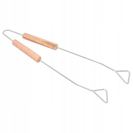 Grilio reikmenų rinkinys: žnyplės, mentelė, mėsos šakutė, 3 vnt