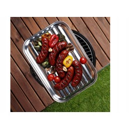 Daugkartinio naudojimo plieninis grilio padėklas