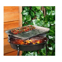 Daugkartinio naudojimo plieninis grilio padėklas