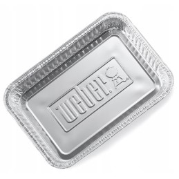 Tvirtos aliuminio nuvarvėjimo padėklai kepsniams, 10 Weber dalių rinkinyje