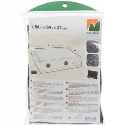 Plancha grilio dangtis 54x54x25 cm natūralaus