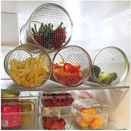 Krepšelis daržovėms ir gruzdintoms bulvytėms kepti, besisukančios grotelės, 30 x 9,3 cm