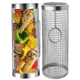 Krepšelis daržovėms ir gruzdintoms bulvytėms kepti, besisukančios grotelės, 30 x 9,3 cm