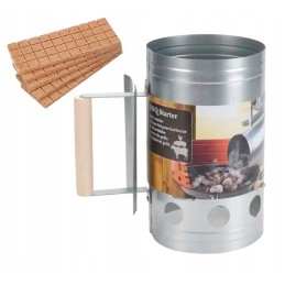 Kaminas anglims apkurti, grilis, židinys, kepsninė, 28x16cm, sidabrinis metalas