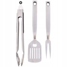 Natūralių stalo įrankių rinkinys leis atlikti visą kepimo grilyje procesą nuo pradžios iki pabaigos.