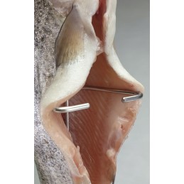 H 324 kabliukas žuviai, upėtakiui, skumbrei rūkyti, 24 cm liuksas