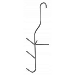 Trigubi kabliukai žuviai rūkyti, 5 vnt. biowin