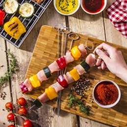 Plieniniai iešmo pagaliukai, 6 vnt