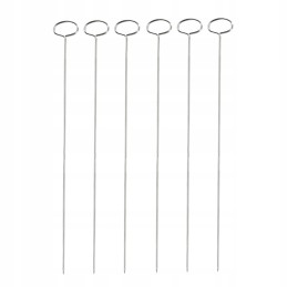 Plieniniai iešmo pagaliukai, 6 vnt