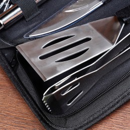 10x indai kepsninės rinkinys kepsninės priedai plieninių indų rinkinys