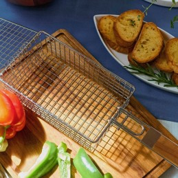 Lengvas grotelių krepšelis, sulankstoma grotelė, 45x13x8 cm homla