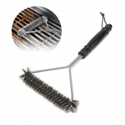 Platus dujinių grilio valymo šepetys