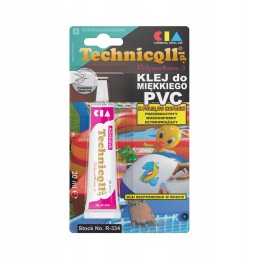 Klijai minkštiems PVC plastikams, bespalviai, 20 ml