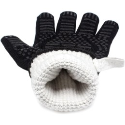 Apsauginės grilio pirštinės, ugniai atsparios virtuvinės pirštinės