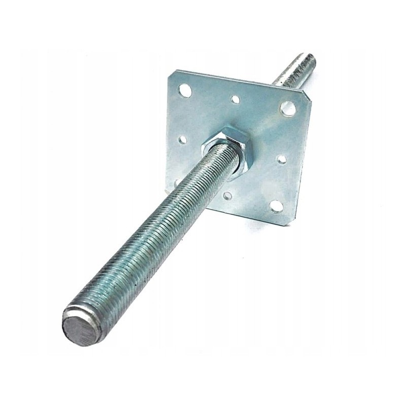 Įdėjimui skirto PSR stulpo pagrindas yra reguliuojamas